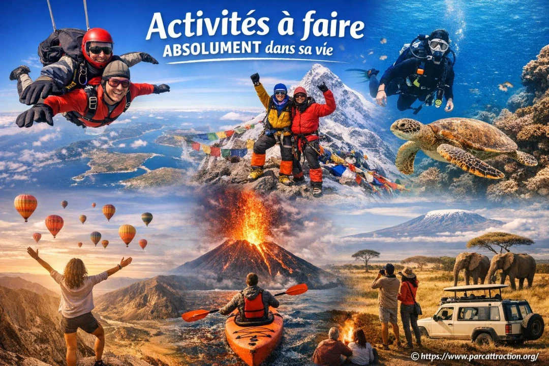 Activités à faire dans sa vie : expériences inoubliables et lieux à découvrir