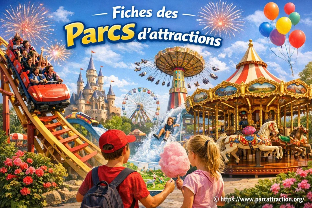 Fiches pratiques des parcs d’attractions : infos, tarifs et conseils de visite