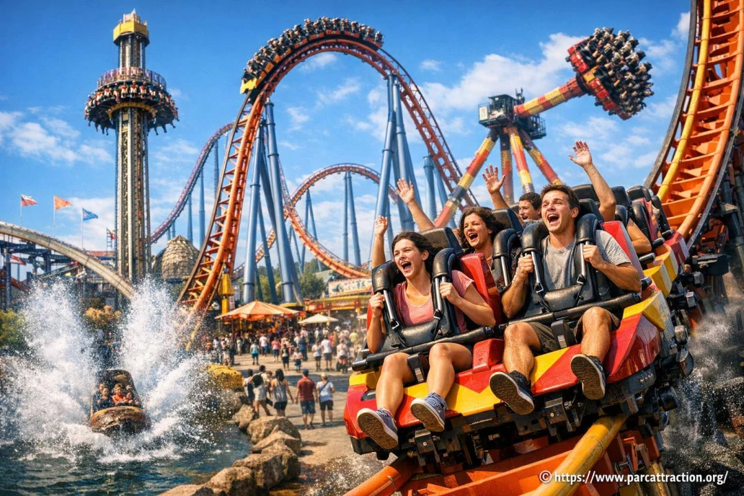 Parc d'attractions à sensations fortes