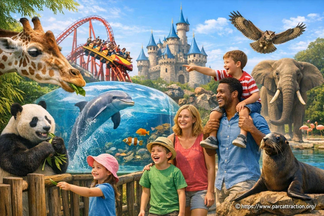 Zoo, Aquariums & Parc d'attractions avec animaux