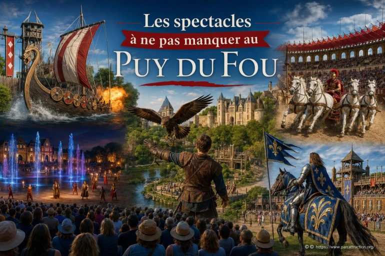 Les spectacles à ne pas manquer au Puy du Fou