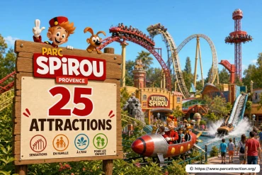 Nombre d'attractions au Parc Spirou Provence : que découvrir ?
