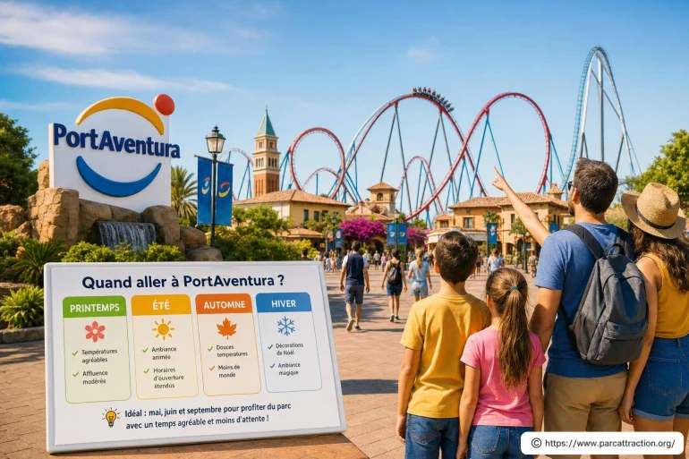 Quand aller à PortAventura pour profiter pleinement du parc ?