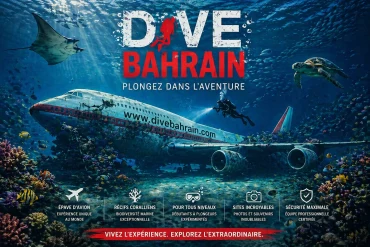 DiveBahrain : Le parc d’attractions sous-marin où un Boeing 747 a été coulé...