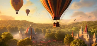 Naviguer dans les cieux: Vol en montgolfière, le meilleur parc d'attractions à 360 degrés!