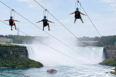 Tyrolienne Géante aux Chutes du Niagara