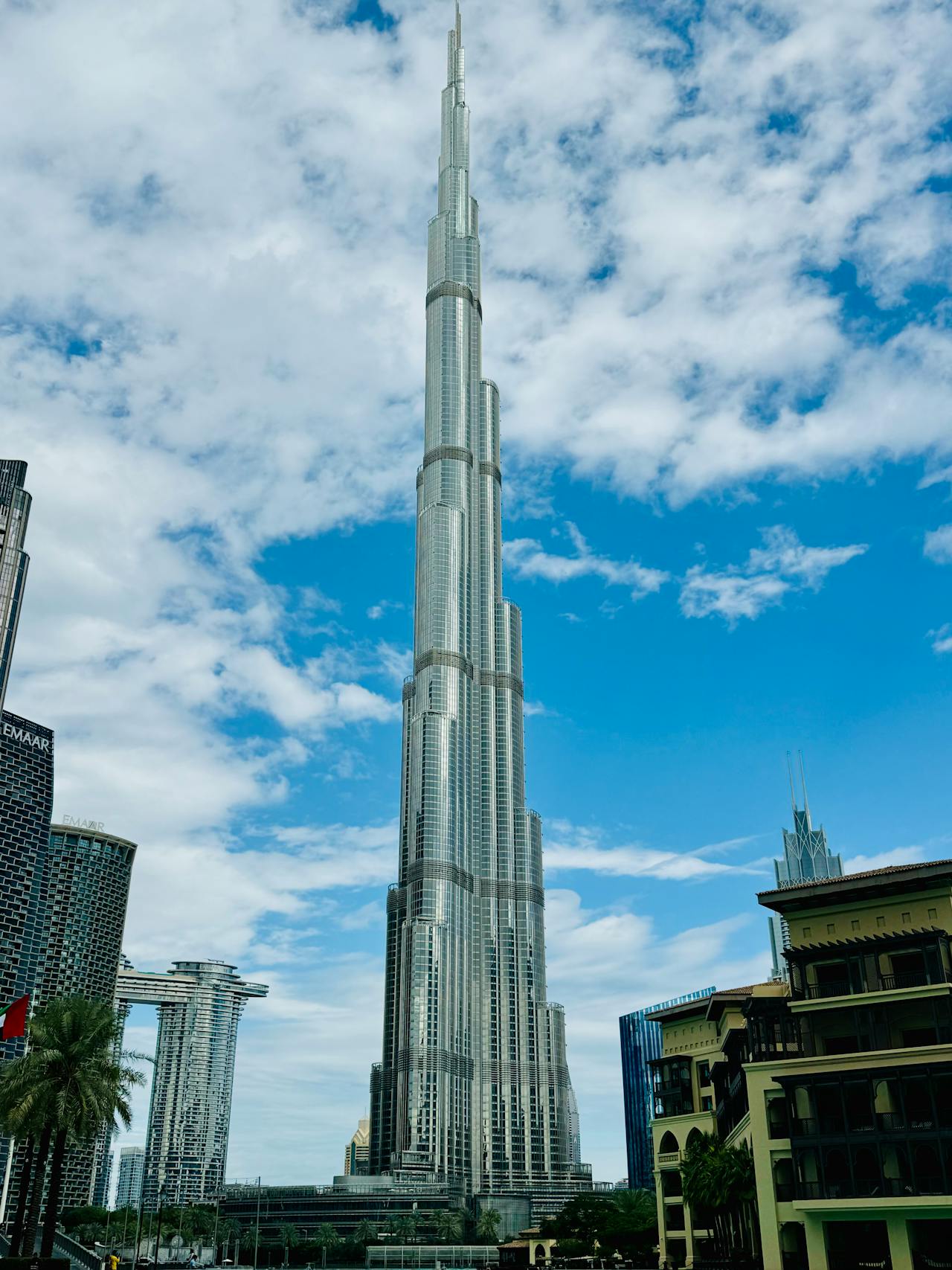 Burj Khalifa vue verticale